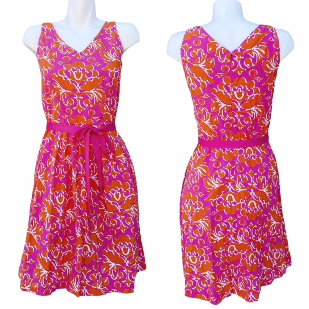 Hannah Andersson Floral Sleeveless Dress